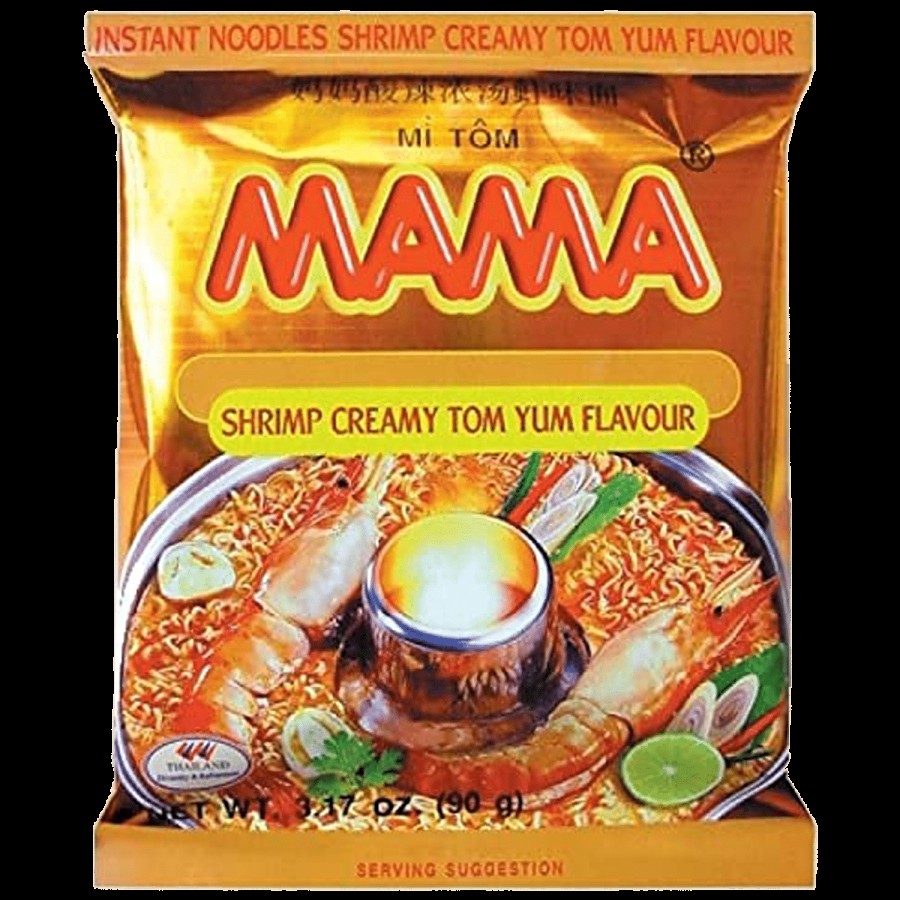 MAMA Shrimp Creamy Tom Yum Flavoured Instant Noodles - Asian Cuisine