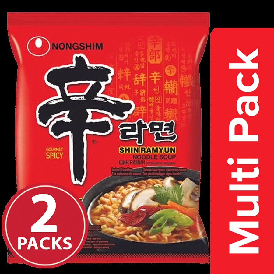 NONGSHIM Shin Ramyun Noodle Soup - Gourmet Spicy