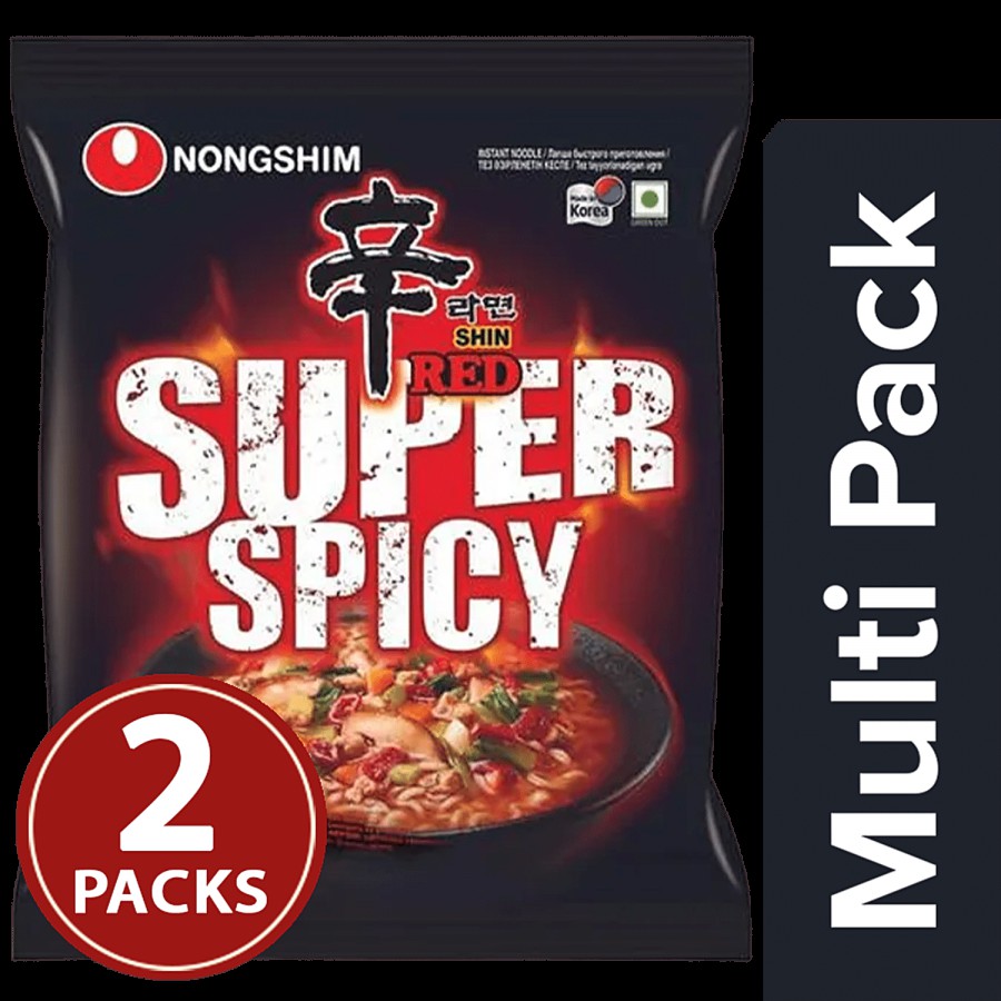 NONGSHIM Shin Red Super Spicy Noodles