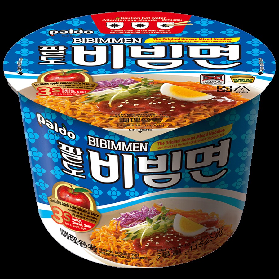 Paldo Bibimmen Korean Cup Noodles - Spicy