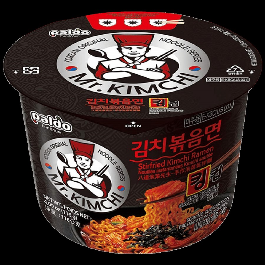 Paldo Mr. Kimchi Korean Cup Noodles - Spicy