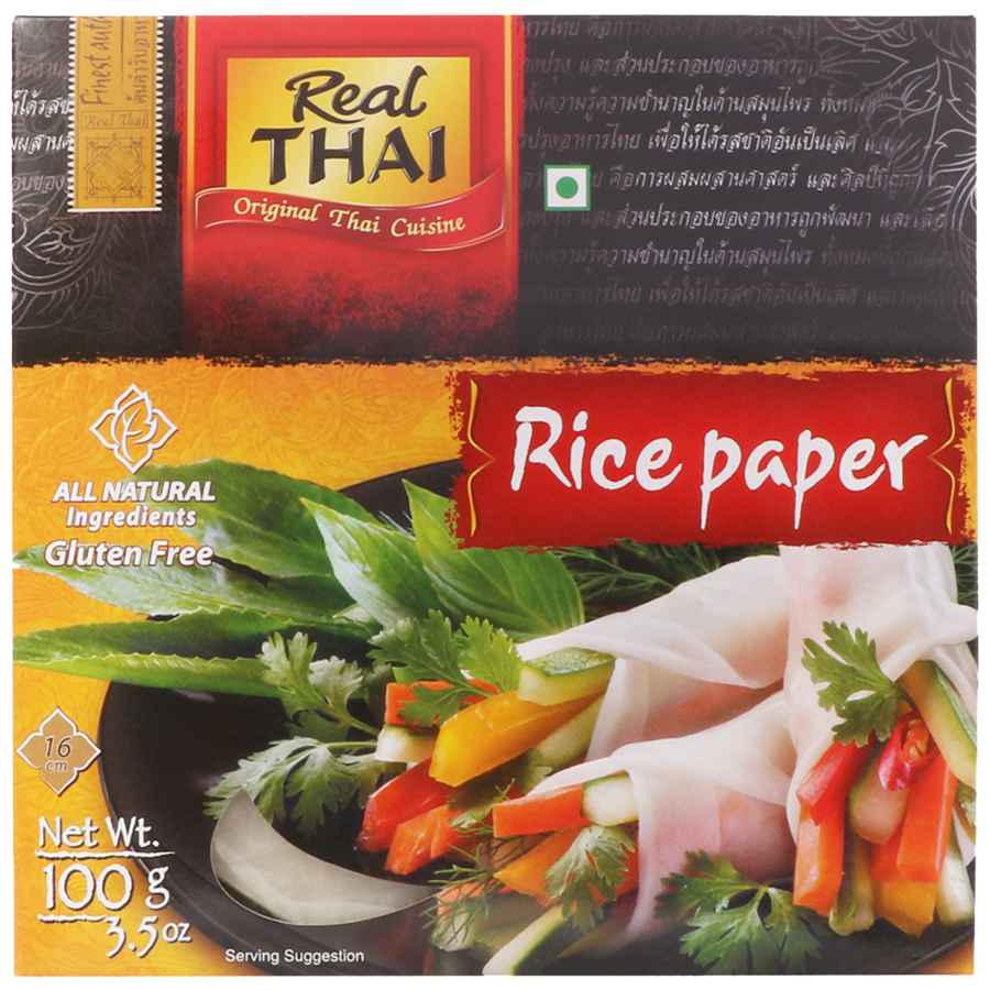 REAL THAI Rice Paper - Round