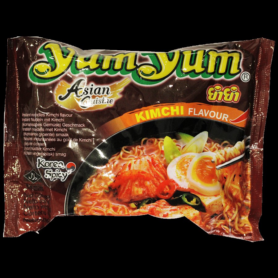 YUM YUM Instant Noodles - Spicy Kimchi Flavour