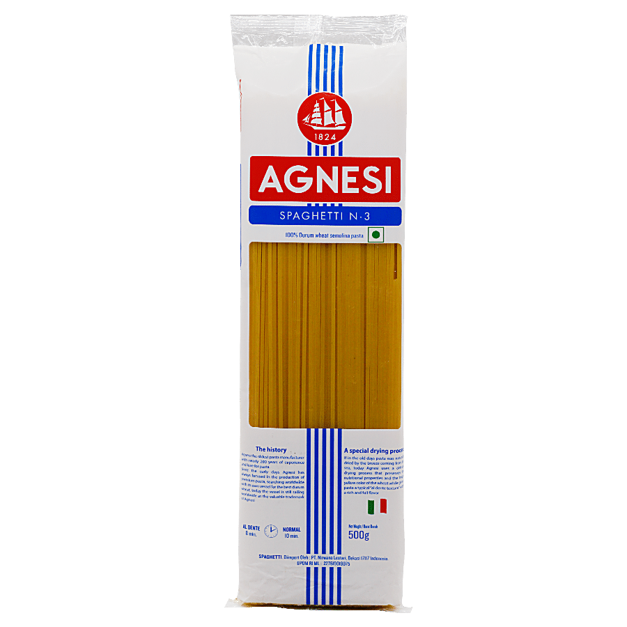 Agnesi Durum Wheat Pasta - Spaghetti N.3