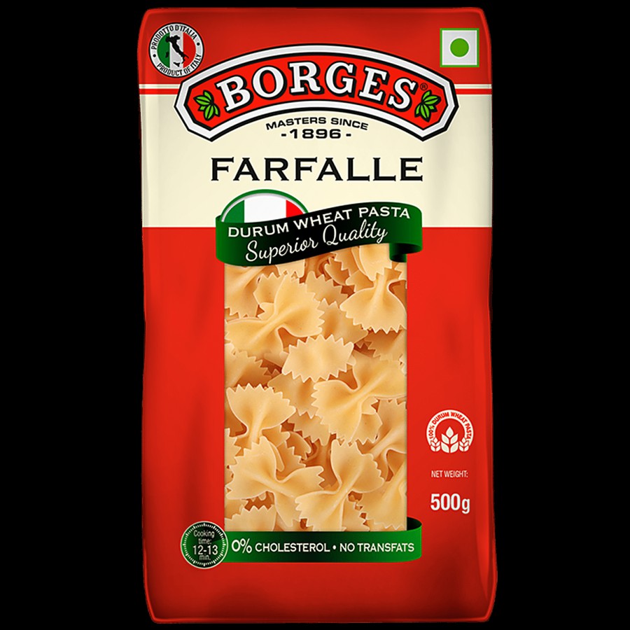 BORGES Durum Wheat Pasta - Farfalle