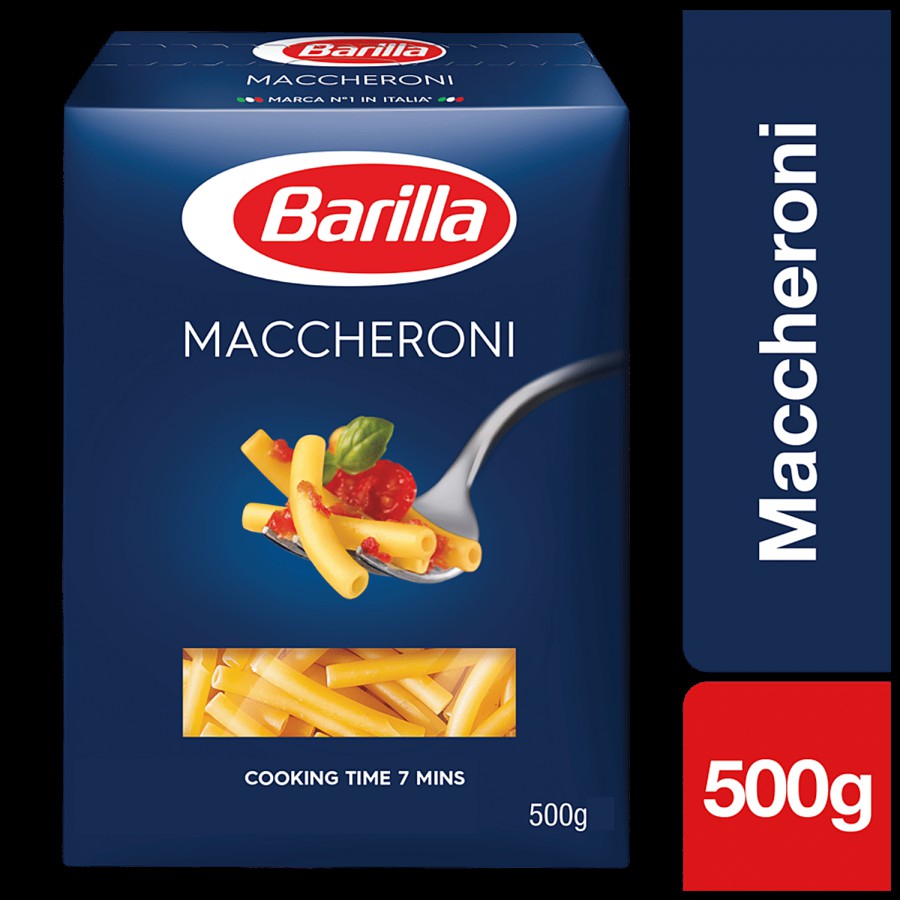 Barilla Durum Wheat Pasta - Maccheroni