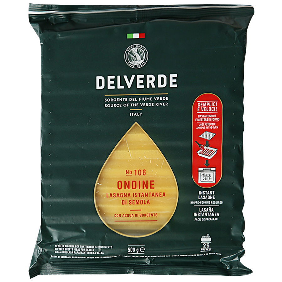 Delverde Ondine - Durum Wheat Semolina Pasta