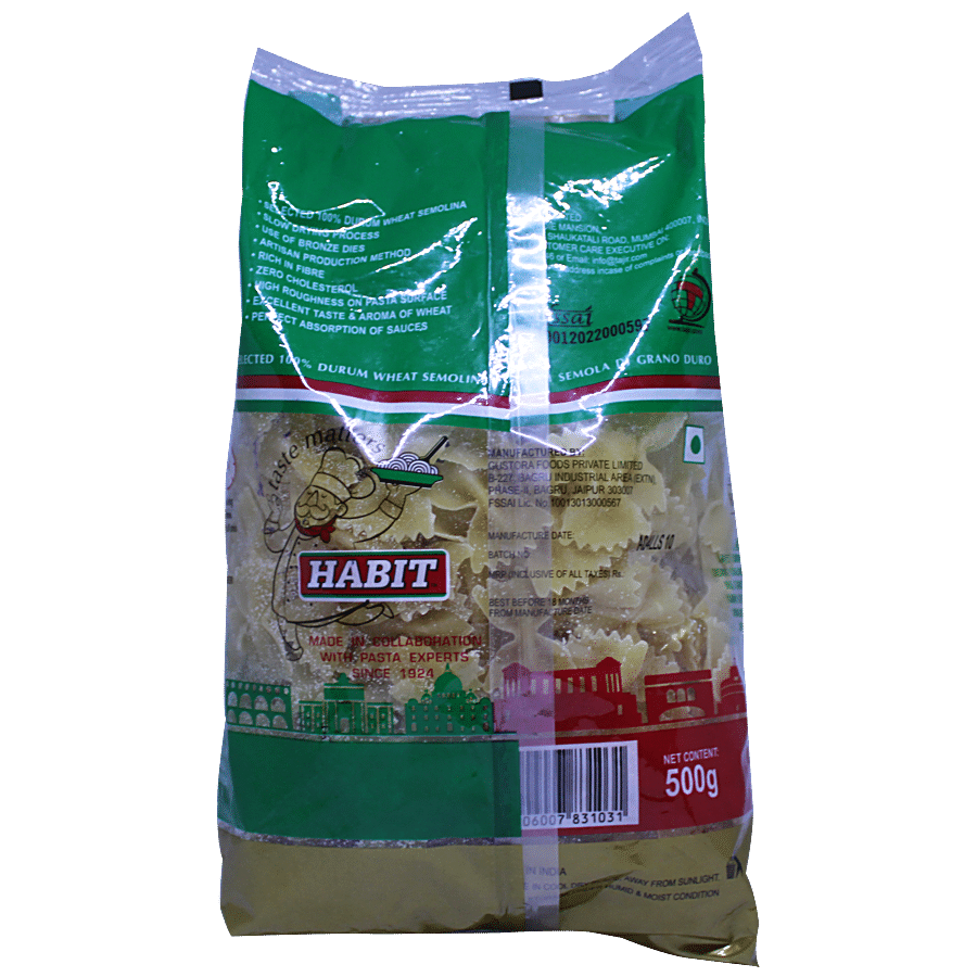 Habit 100% Durum Wheat Pasta - Farfalle