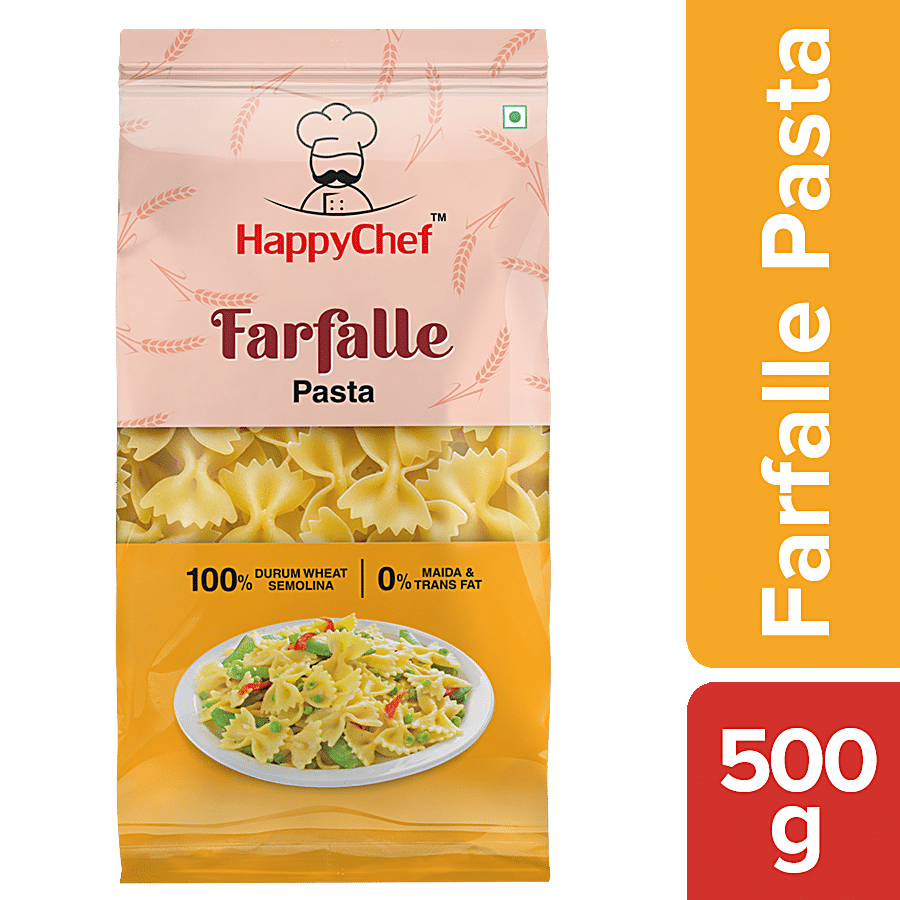 HappyChef Durum Wheat Pasta - Farfalle/Bow-Tie