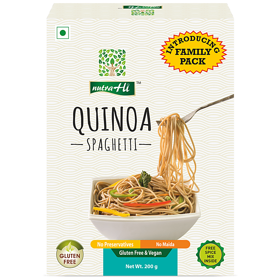 NutraHi Quinoa Spaghetti - Gluten Free