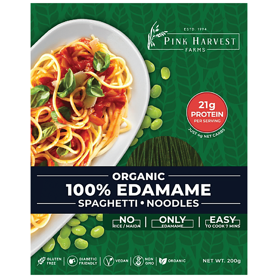 Pink Harvest Farms 100% Edamame Spaghetti Noodles