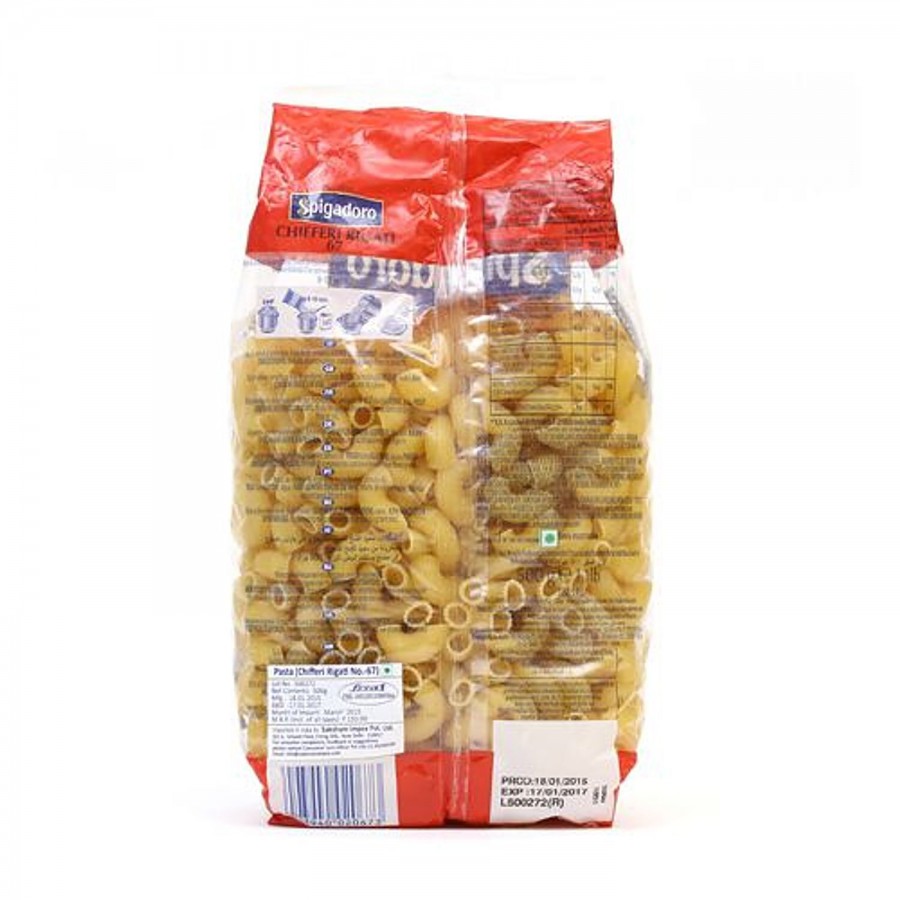 Spigadoro Durum Wheat Pasta - Chifferi Rigati 67