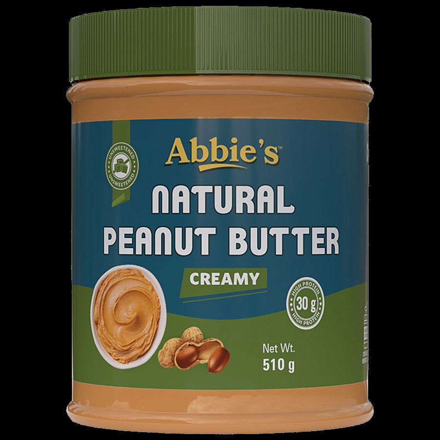 Abbies Natural Peanut Butter - Creamy