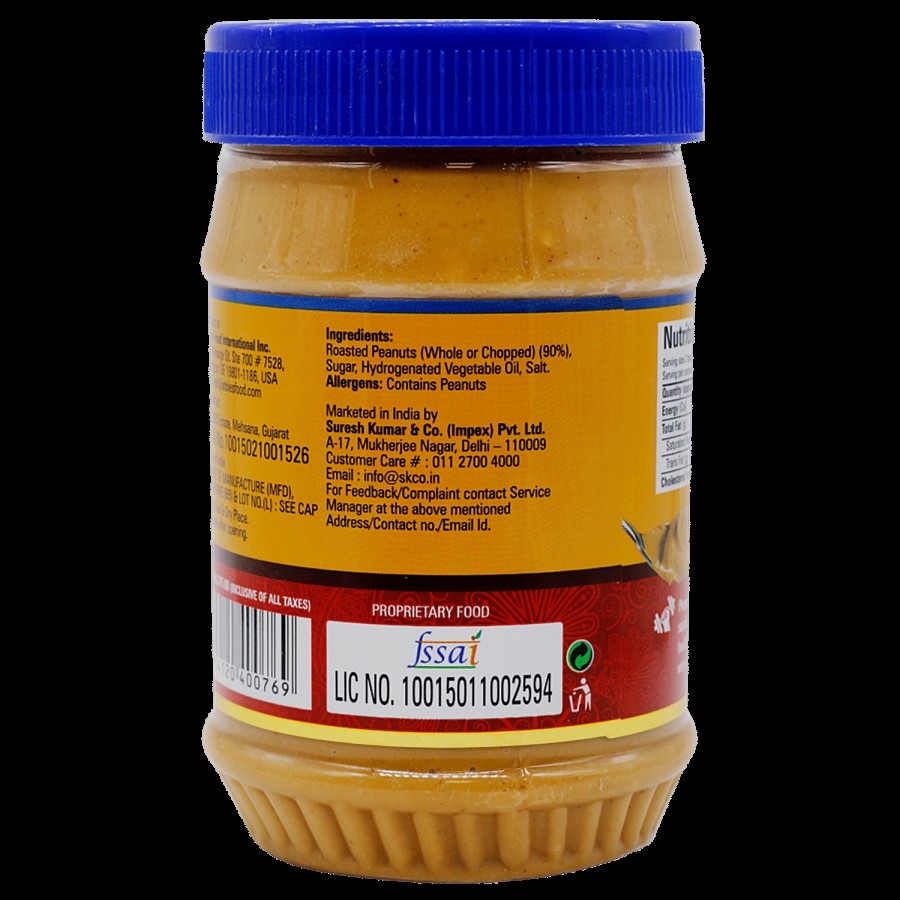 Abbies Peanut Butter - Crunchy