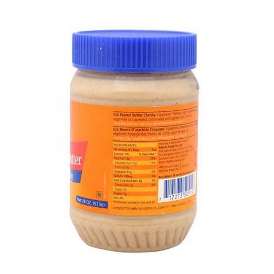 American Garden Chunky U.S.Peanut Butter