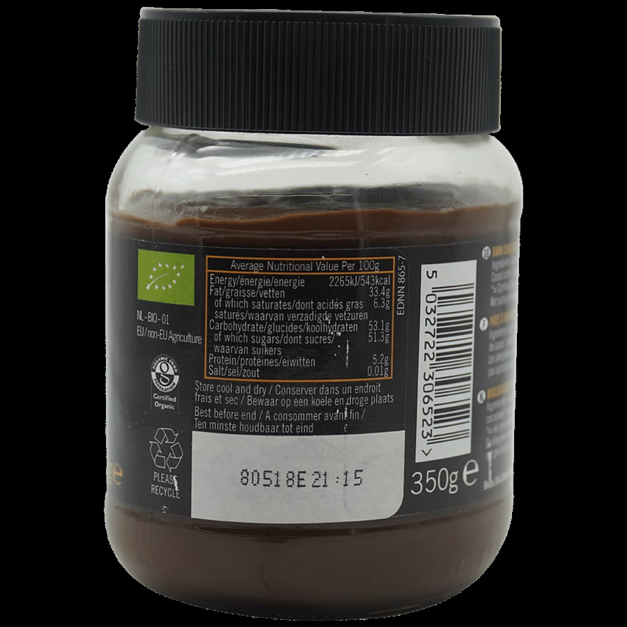 BIONA Organic Dark Chocolate Spread - Vegan