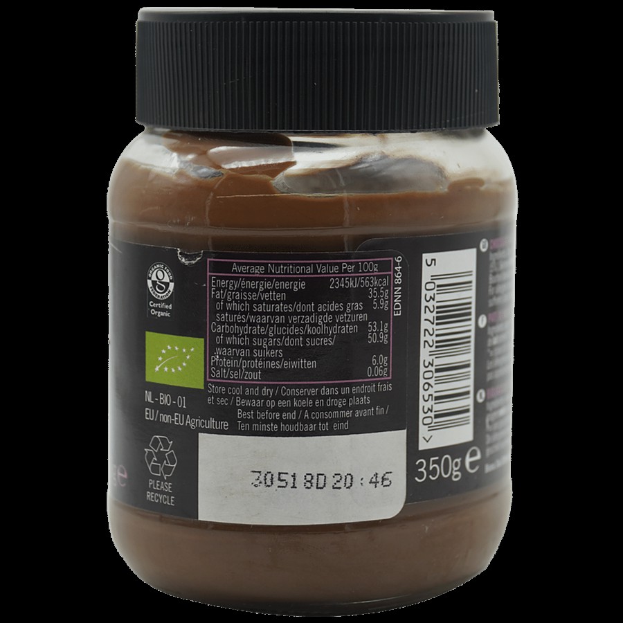 BIONA Organic Milk Chocolate Hazelnut Spread