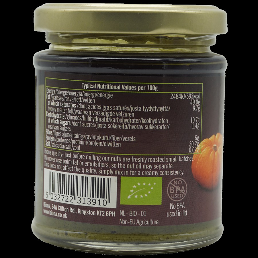 BIONA Organic Pumpkin Seed Butter