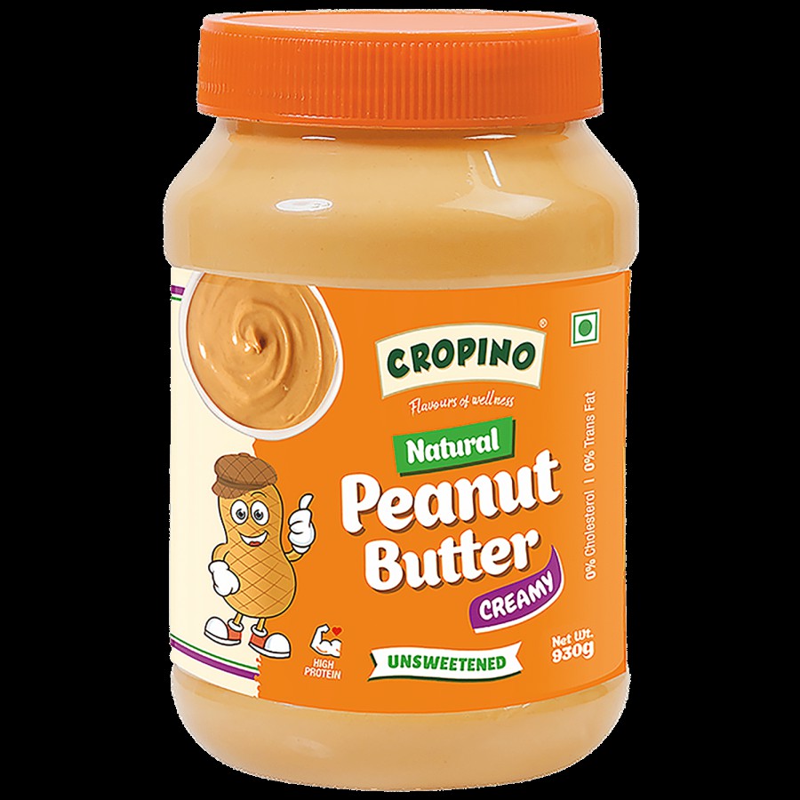 Cropino Natural Peanut Butter - Creamy