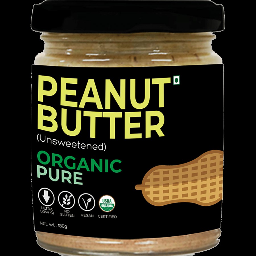 D-Alive Unsweetened Peanut Butter