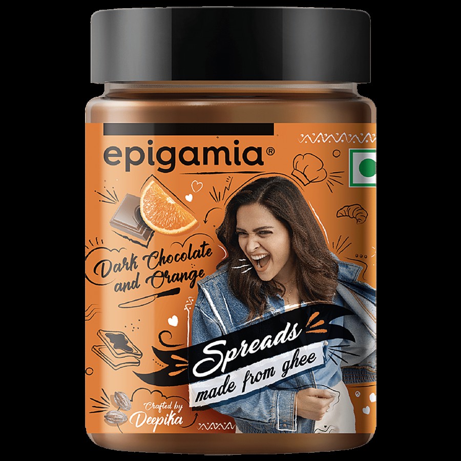 Epigamia  Ghee Spreads - Dark Chocolate Orange