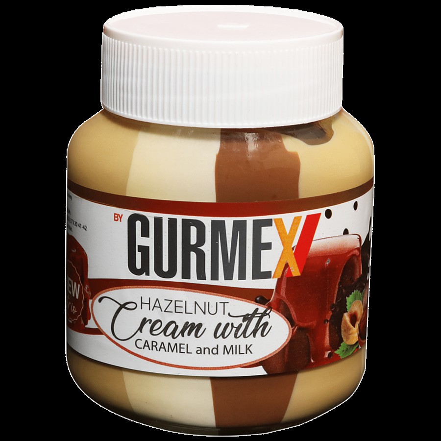 Gurmex Hazelnut Cream With Caramel & Milk