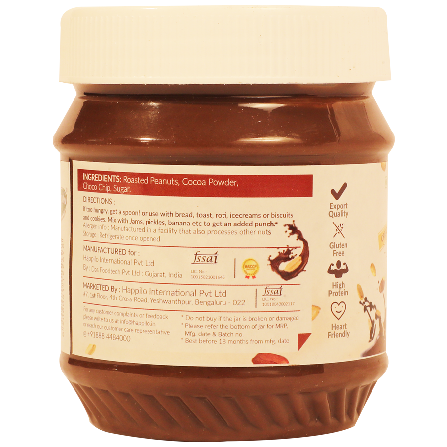 Happilo Creamy Peanut Choco Spread