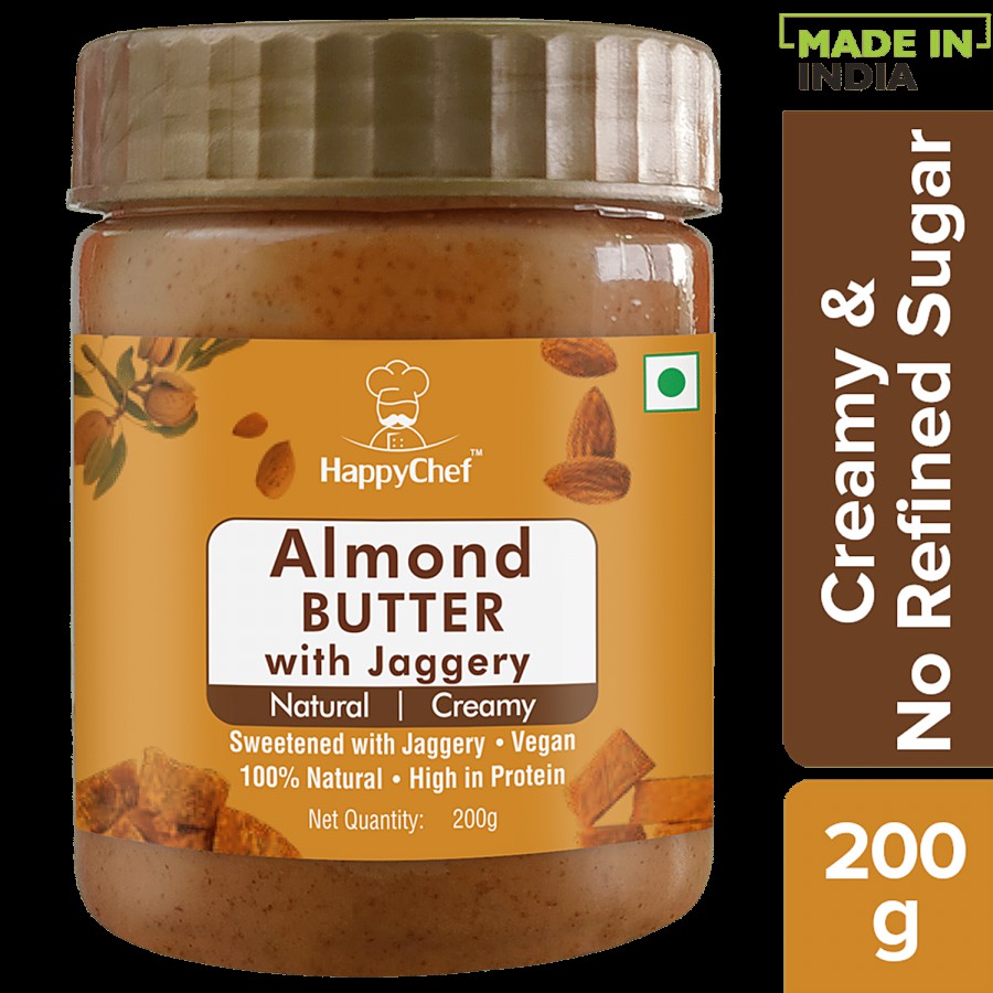 HappyChef Almond Butter With Jaggery