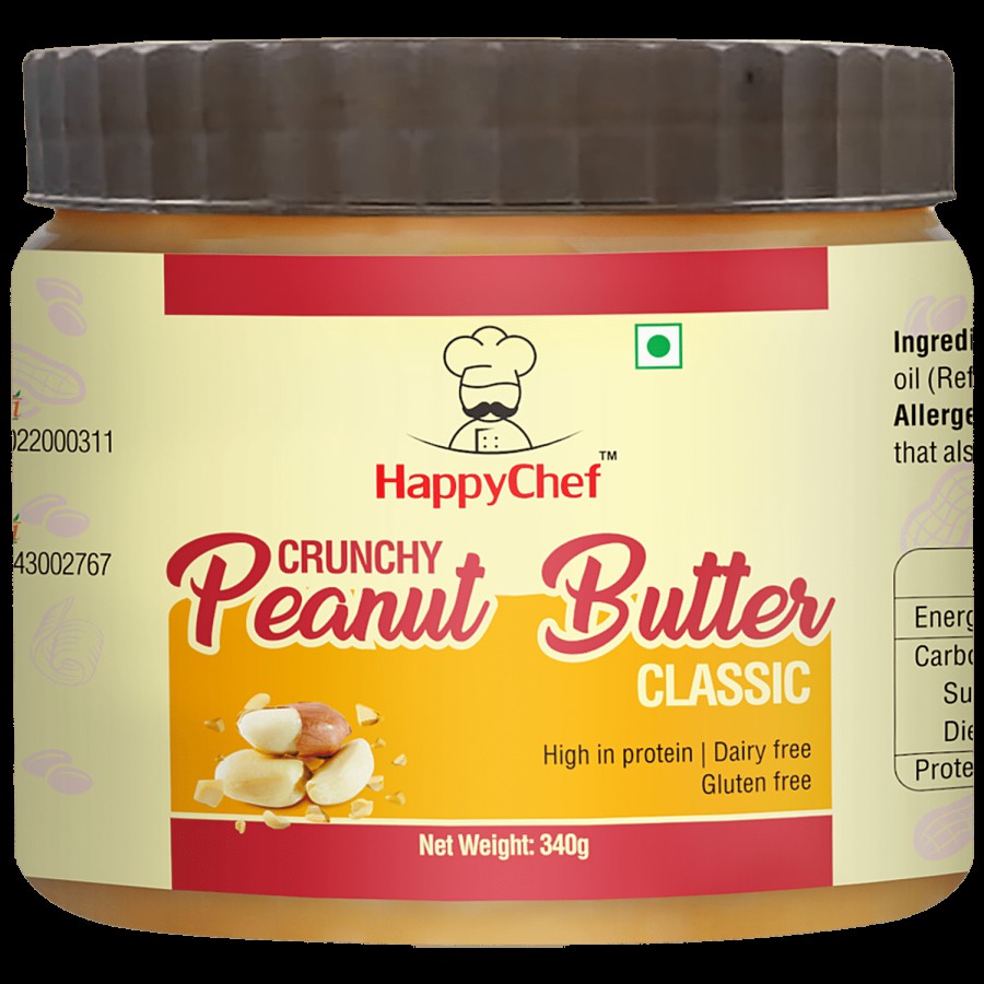 HappyChef Peanut Butter - Crunchy