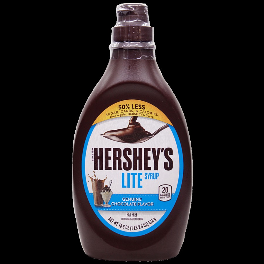 Hershey's Lite Syrup - Genuine Chocolate Flavor