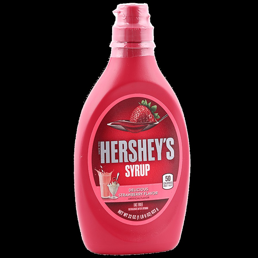 Hershey's Syrup - Delicious Strawberry Flavour