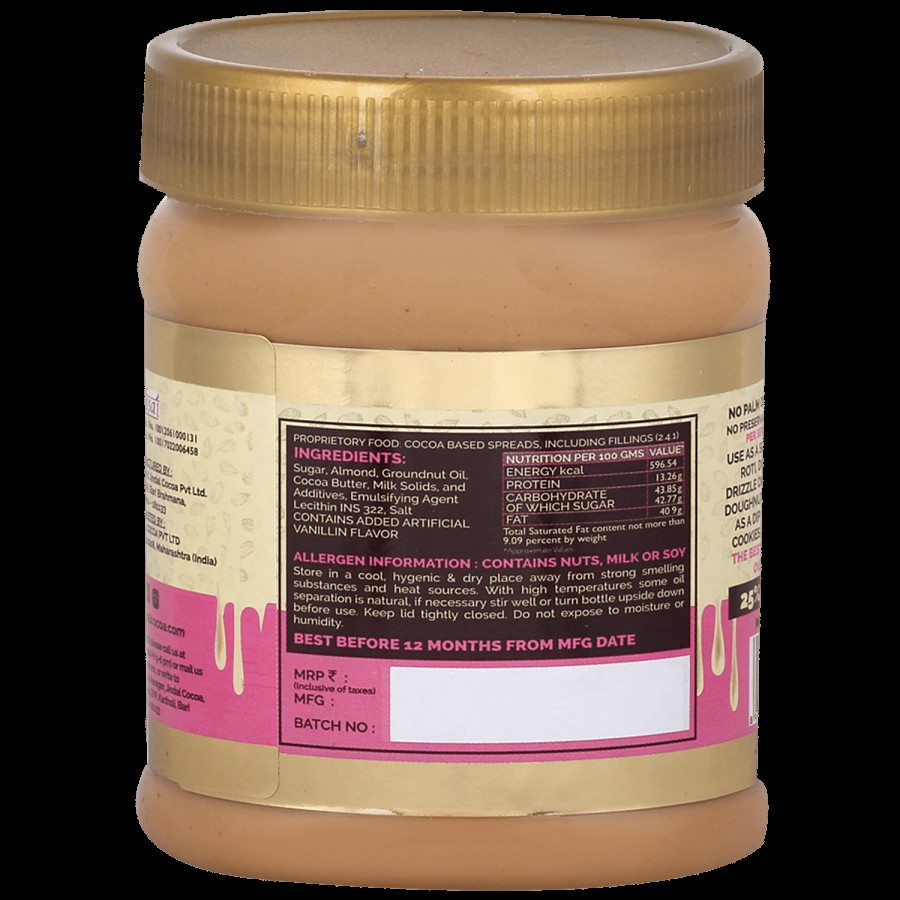 Jindal Cocoa Cocoa Almond Cream Chocolate Spreads