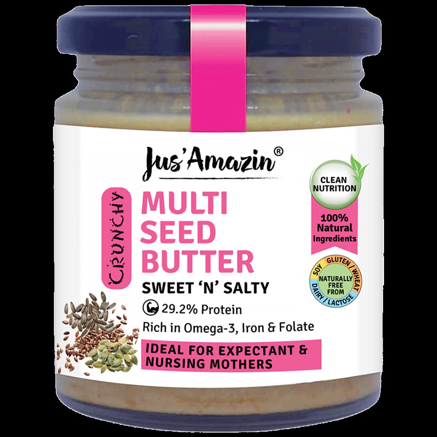 Jus Amazin Multi Seed Butter – Crunchy