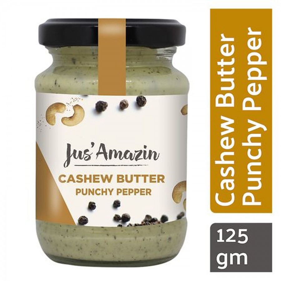 Jus Amazin Punchy Pepper Cashew Butter