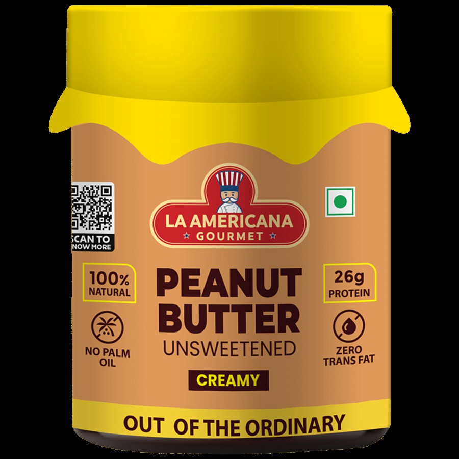 LA Americana Peanut Butter - Unsweetened