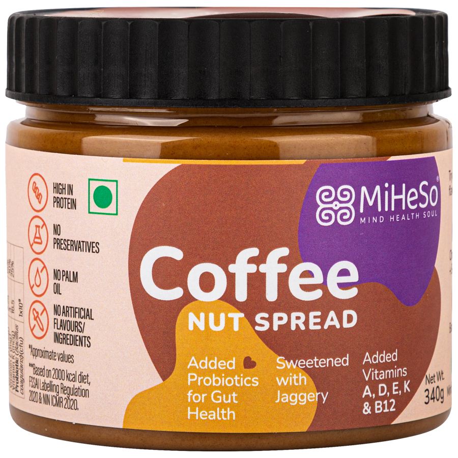 MiHeSo Mind Health Soul Coffee Nut Spread - Premium Quality