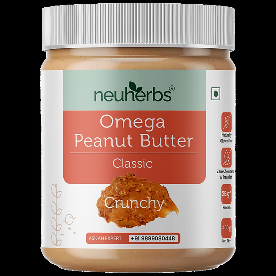 Neuherbs Classic Peanut Butter - Crunchy