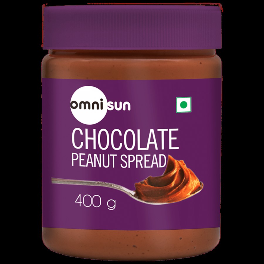 Omnisun Chocolate Peanut Spread - No Cholesterol