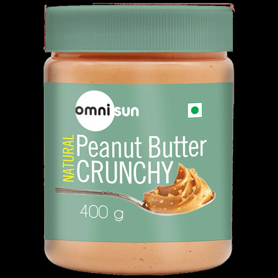 Omnisun Natural Peanut Butter  Crunchy - No Cholesterol