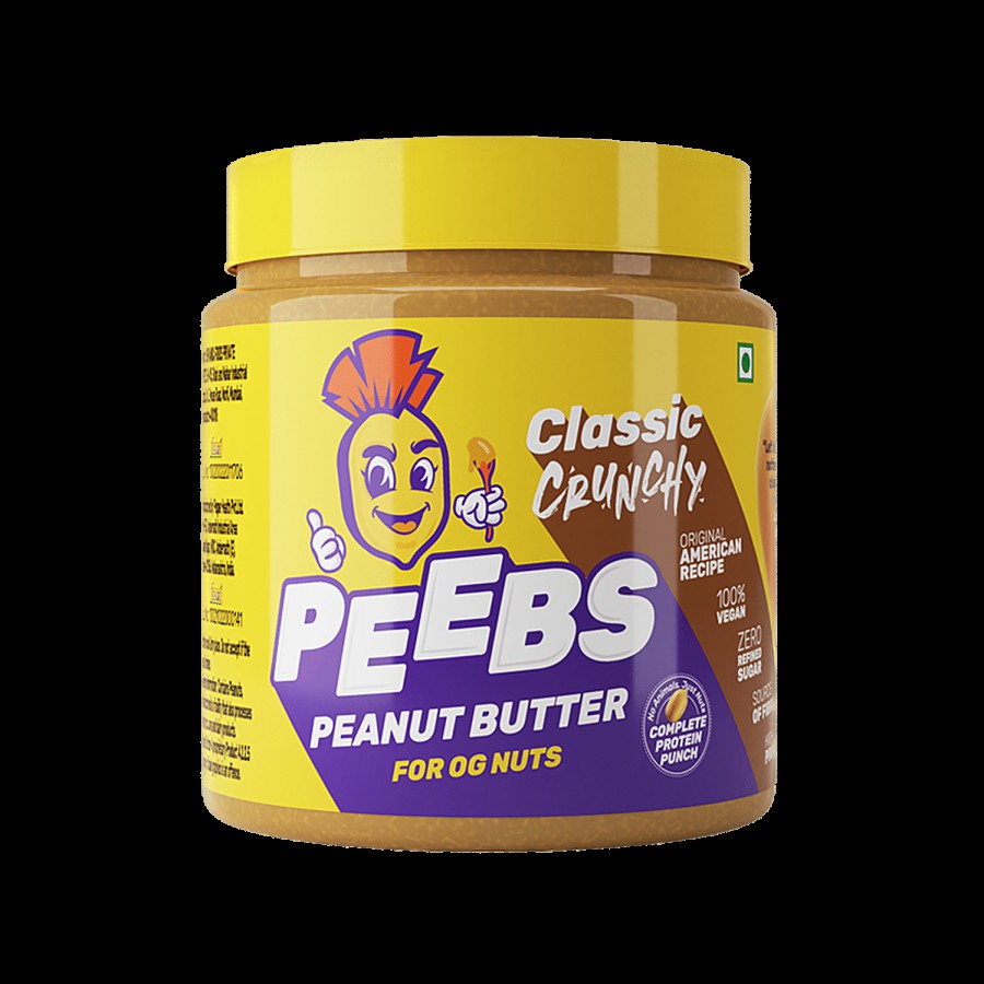 PEEBS Classic Peanut Butter - Crunchy