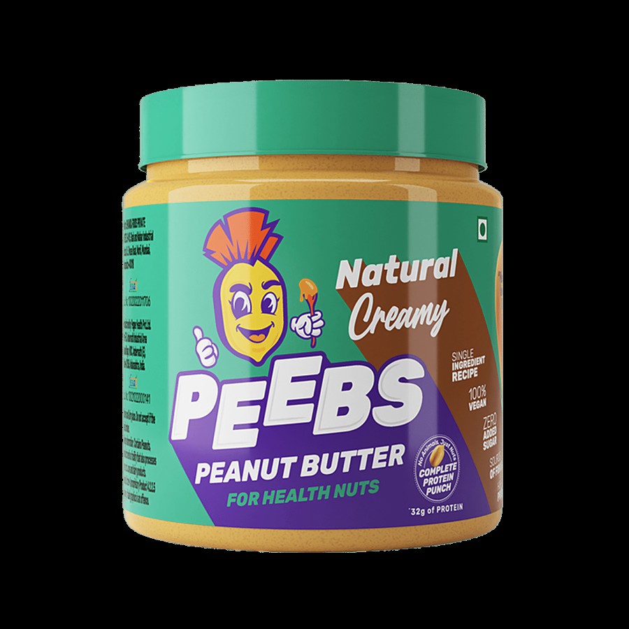 PEEBS Natural Peanut Butter - Creamy