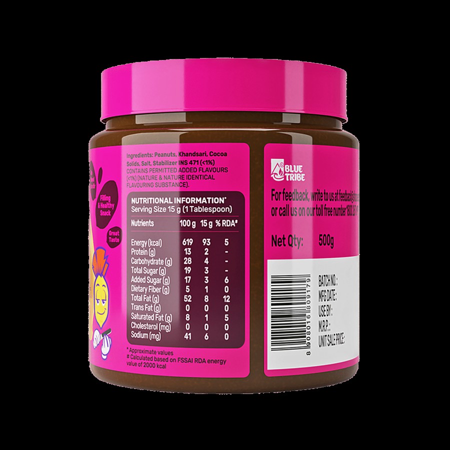 PEEBS Premium Chocolate Peanut Butter - Crunchy