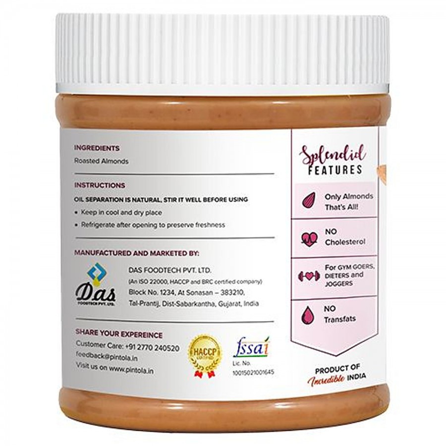 Pintola Almond Butter