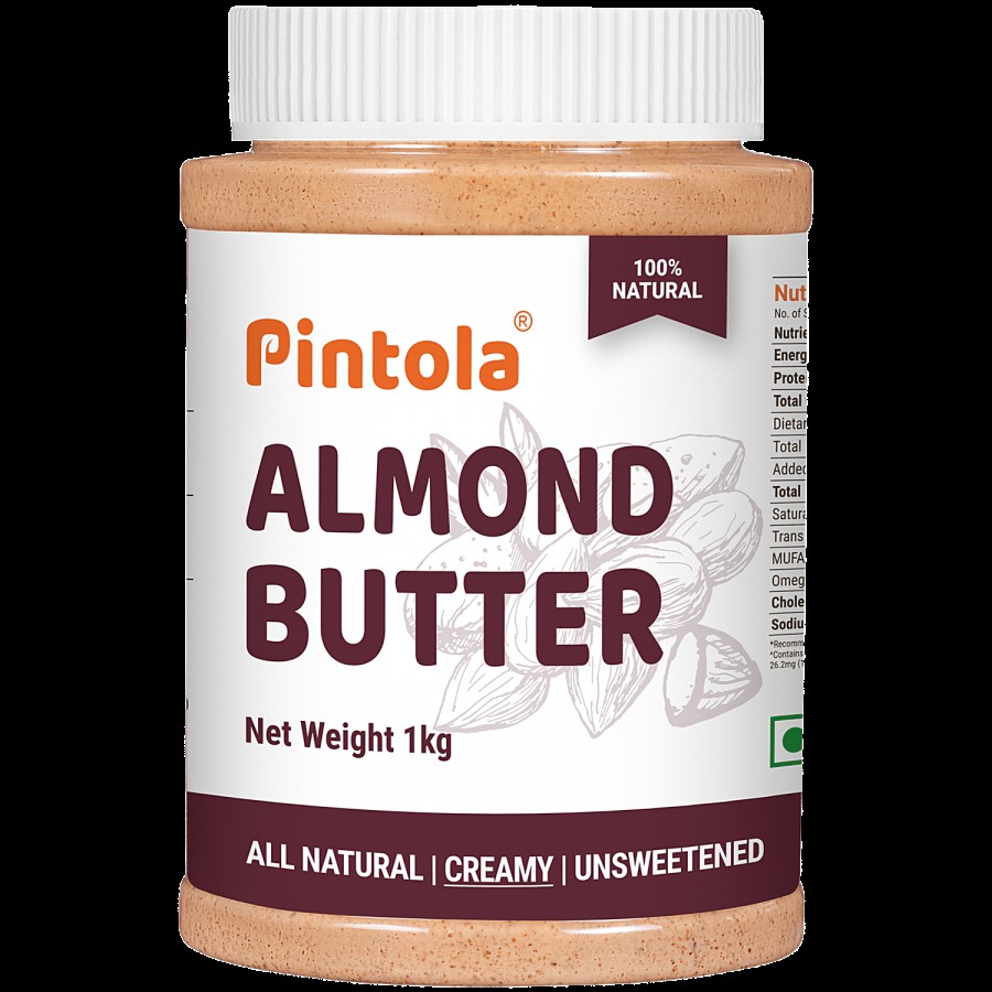 Pintola Almond Butter - Creamy