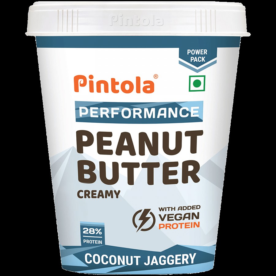 Pintola Coconut Jaggery Peanut Butter - Creamy