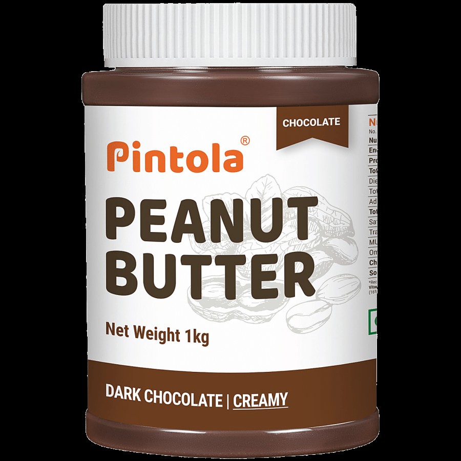 Pintola Dark Chocolate Peanut Butter - Creamy