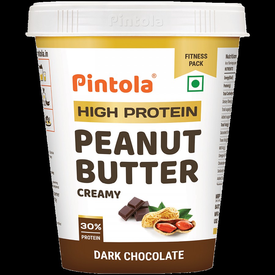 Pintola Dark Chocolate Peanut Butter - Creamy