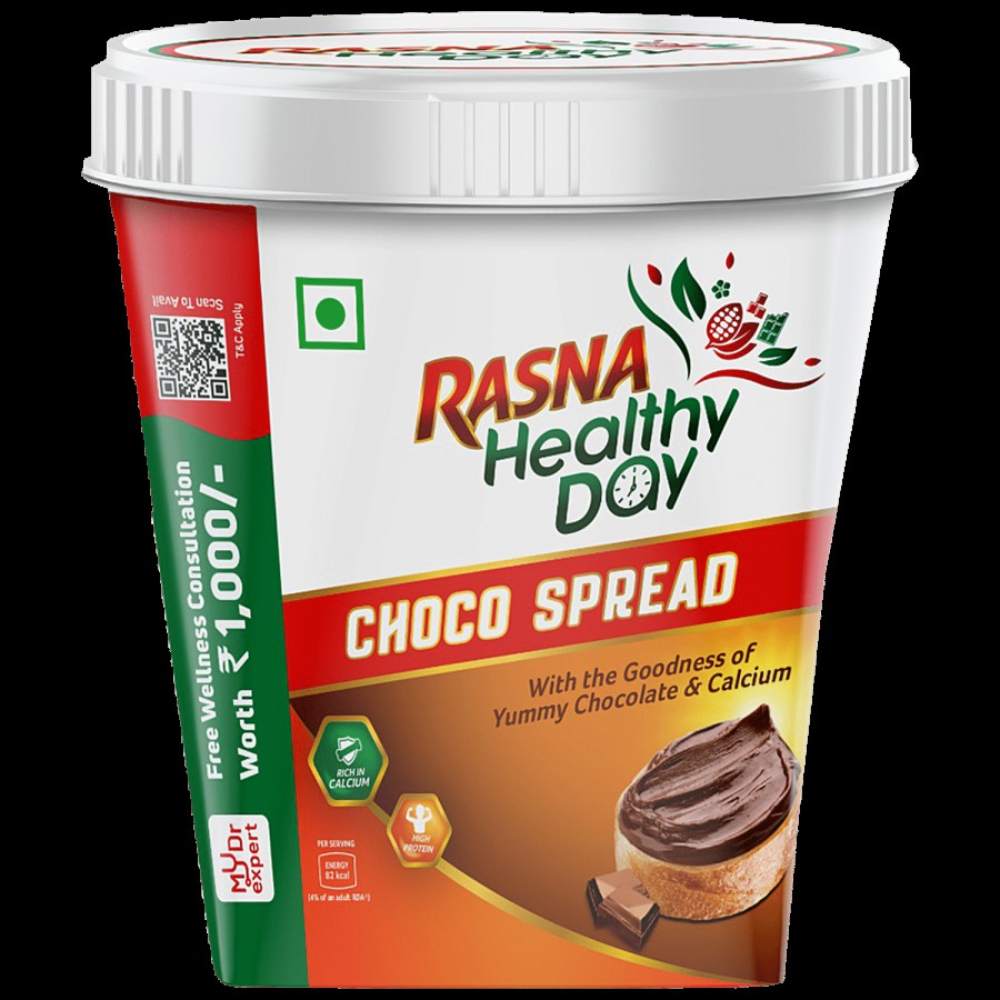 Rasna Healthy Day Choco Spread - Rich In Calcium