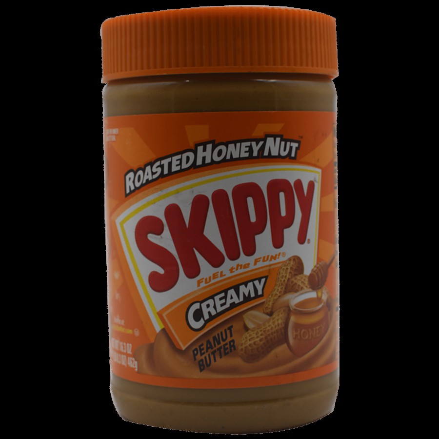 Skippy Creamy Peanut Butter - Roasted Honey Nut