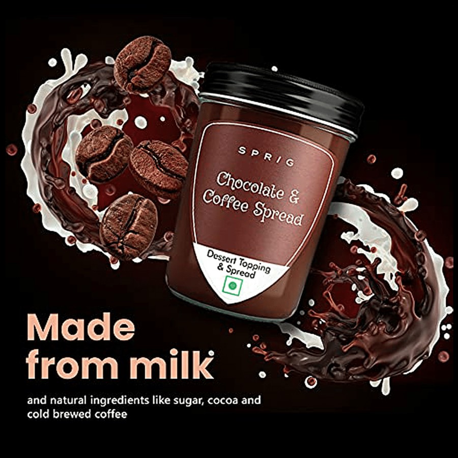 Sprig Chocolate & Coffee Spread -  Mocha & Cocoa Caramel